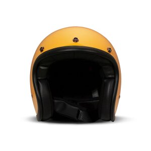 XXL 60 cm DMD Retro Yellow Jethelm Helm Motorradhelm ECE...