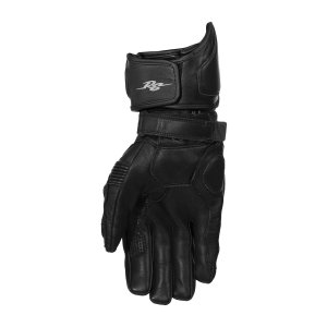 Rusty Stitches Marc Black Motorcycle Gloves Men
