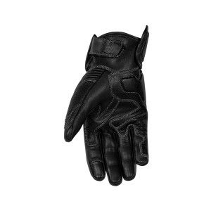 Rusty Stitches Clyde V2 Black Motorcycle Gloves Men