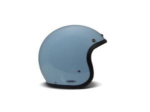 DMD Retro Light Blue Open Face Helmet ECE 22.06