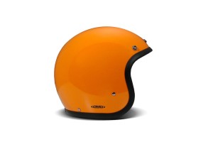 DMD Retro Orange Jethelm Helm Motorradhelm ECE 22.06
