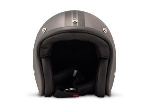 DMD Retro Star Grey Open Face Helmet ECE 22.06 M 56 cm