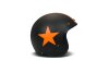 DMD Retro Star Orange Open Face Helmet ECE 22.06 M 56 cm