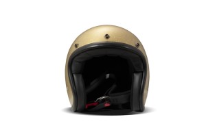 DMD Retro Glitter Gold Open Face Helmet ECE 22.06