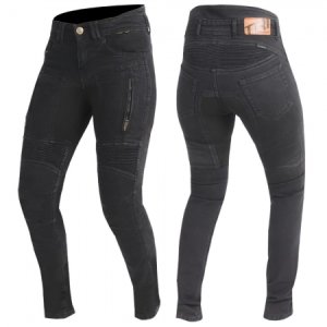 Trilobite Parado Monolayer Motorcycle Pants Jeans Ladies Black