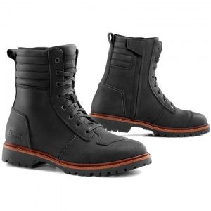 Falco Rooster Motorcycle Boots Men Black