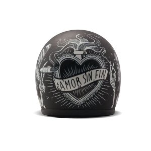 S 55 cm DMD Retro Sin Fin Jethelm Helm Motorradhelm ECE 22.06