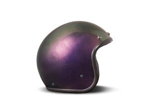 DMD Retro Rainbow Violet Jethelm Helm Motorradhelm ECE 22.06
