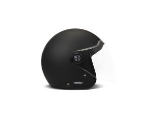 DMD P1 Project One 06 Matt Black Demi Jethelm Helm...