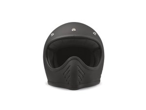 DMD Seventyseven 77 Matt Black Retro Integralhelm...