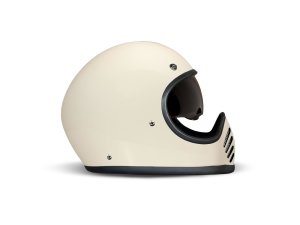 DMD Seventyseven 77 Cream Retro Full-Face Helmet ECE 22.06