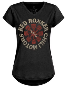 M Rokker Anthony T-Shirt Lady Black Damen Motorradshirt...