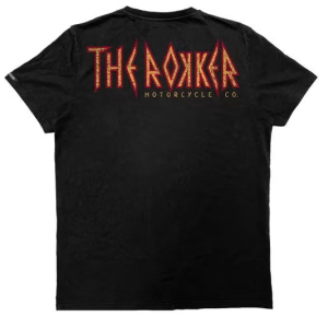 Rokker Joe Rider T-Shirt Men Black Motorcycle Shirt