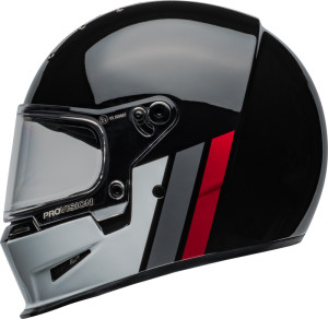 Bell Eliminator Helm GT Gloss Black White ECE 22.06...