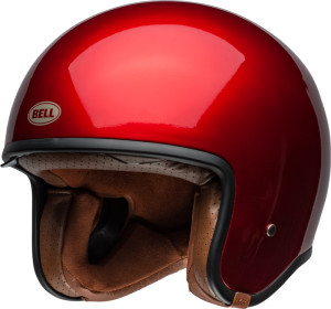 Bell TX501 Gloss Candy Red Jethelm ECE 22.06 Motorradhelm...