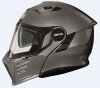 Simpson Darksome Solid 06 Gunmetal Integral Helmet ECE 22.06