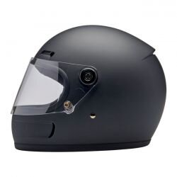 Biltwell Gringo SV Flat Black ECE 22.06 Motorcycle Helmet M 57/58 cm