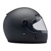 Biltwell Gringo SV Flat Black ECE 22.06 Motorcycle Helmet M 57/58 cm
