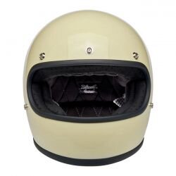 Biltwell Gringo Gloss Vintage White ECE 22.06 Motorcycle...
