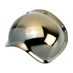 Biltwell Visier Bubble Visor Gold Mirror Motorrad Jethelm
