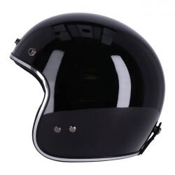 Roeg Jett Gloss Black Motorradhelm Jethelm Schwarz ECE 22.06