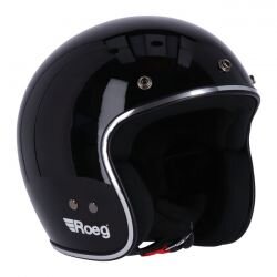 Roeg Jettt Gloss Black Jethelmet ECE 22.06 M 57-58 cm