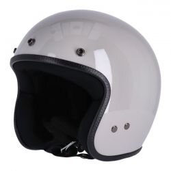 Roeg Jett Fog White Motorradhelm Jethelm Weiß ECE...