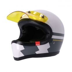 Roeg Chase Fog Line Integralhelm Crosshelm Motorradhelm...