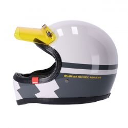 Roeg Chase Fog Line Integralhelm Crosshelm Motorradhelm...