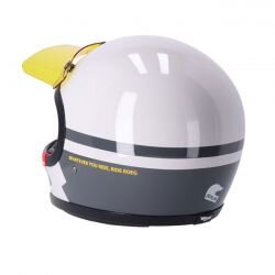 Roeg Chase Fog Line Integralhelmet Crosshelmet Grey ECE 22.06