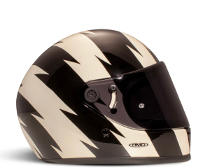DMD Rivale 06 Buzz Helm Motorradhelm Weiß Schwarz...