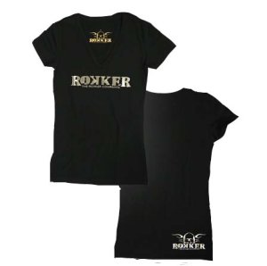 Rokker Lady Black T-Shirt